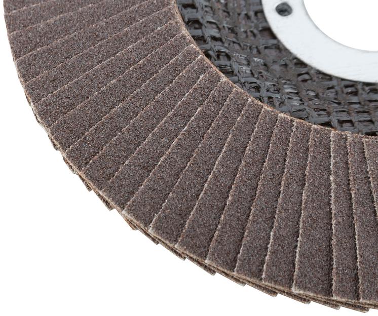 Круг лепестковый торцевой Cutop Profi (80 лепестков) 125 х 22.2 мм, Р100 фото 4