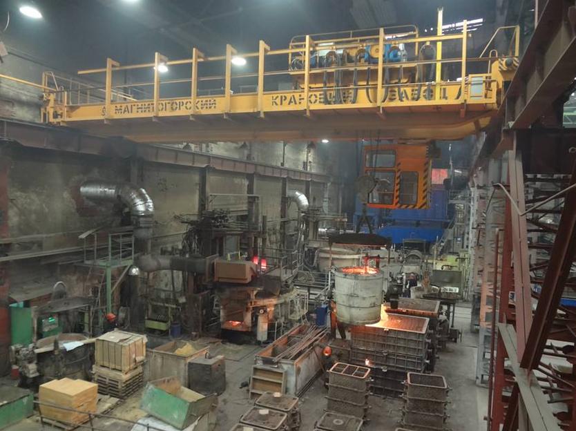 Кран мостовой электрический специальный металлургический литейный фото 2