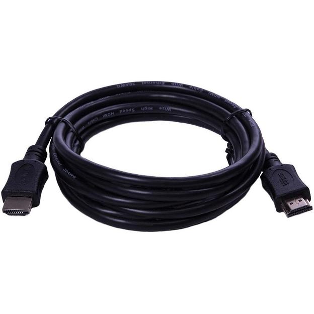 Wize CP-HM-HM-15M Кабель HDMI вилка 4К 60Гц, 2.0, HDCP 2.2, K-Lock, 50', 15 м фото 1