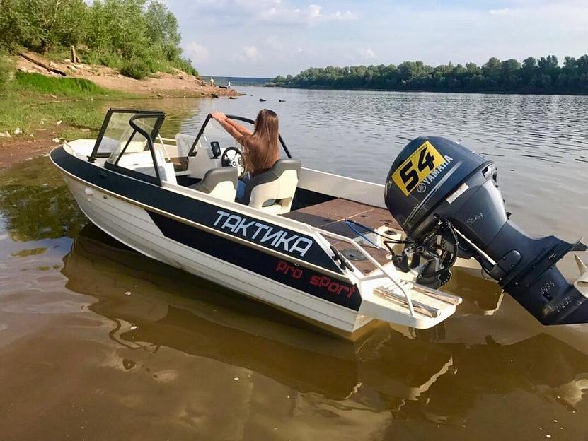 Алюминиевый катер Тактика 460 Prosport, 480*180*77 см фото 2