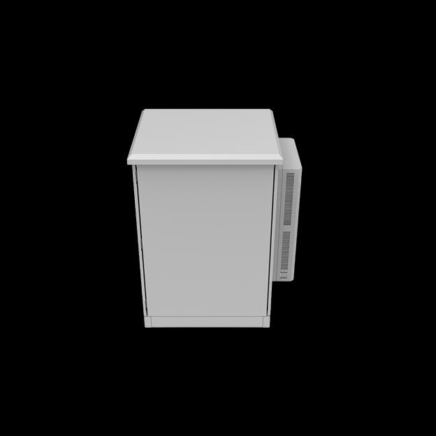 Шкаф уличный всепогодный 24U глубина 900мм (предустановленный кондиционер 1500Вт) фото 3