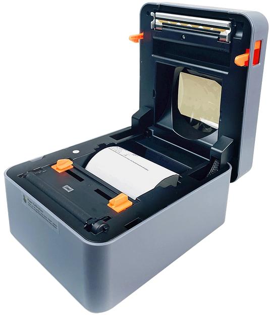 Термопринтер Cactus CS-TP-D430U 203dpi 160мм/с/USB для печ.этик. черный фото 5