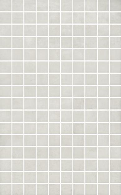 Декор Kerama Marazzi Левада мозаичный серый светлый глянцевый 250x400 фото 1