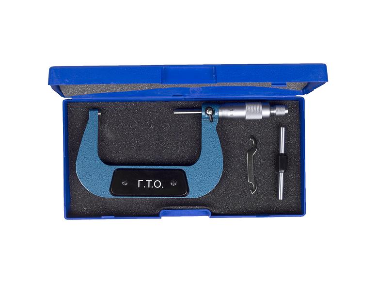 Микрометр гладкий МК- 100 0,01 GTO с поверкой фото 6