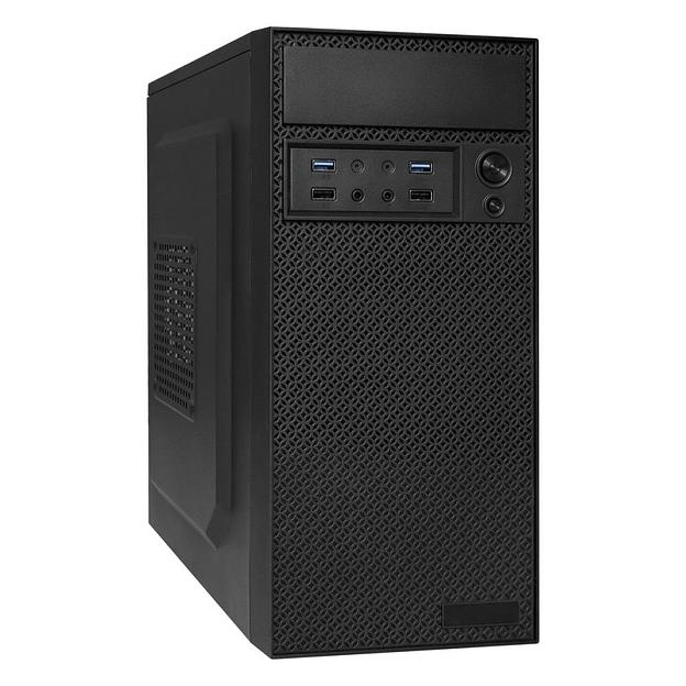 Корпус EXEGATE BAA-109U2 MiniTower ATX MicroATX Цвет черный EX291271RUS фото 1