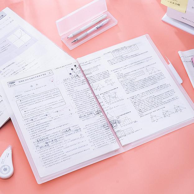 Папка-портфель Deli 72615 2 отдел. A4 полипропилен прозрачный фото 7