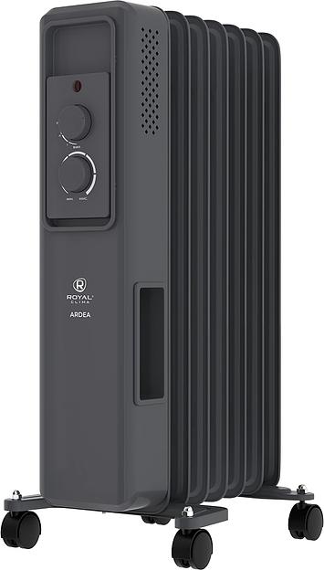 Радиатор масляный Royal Clima Ardea ROR-AR5-1000M 1000Вт графитовый/черный фото 5