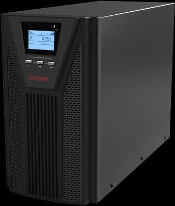 Онлайн ИБП ДКС серии Small Tower, 2000 ВА/1800 Вт, 1/1, 4xSchuko, EPO, USB, RS-232, RJ45, 6x7Ач DKC SMALLT2A10S фото 1