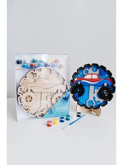 Набор для творчества раскраска-антистресс «Джип» Art Plywood, опт фото 2