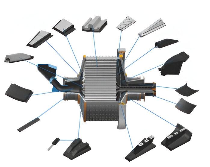 Запасные части мельниц, под заказ фото 1