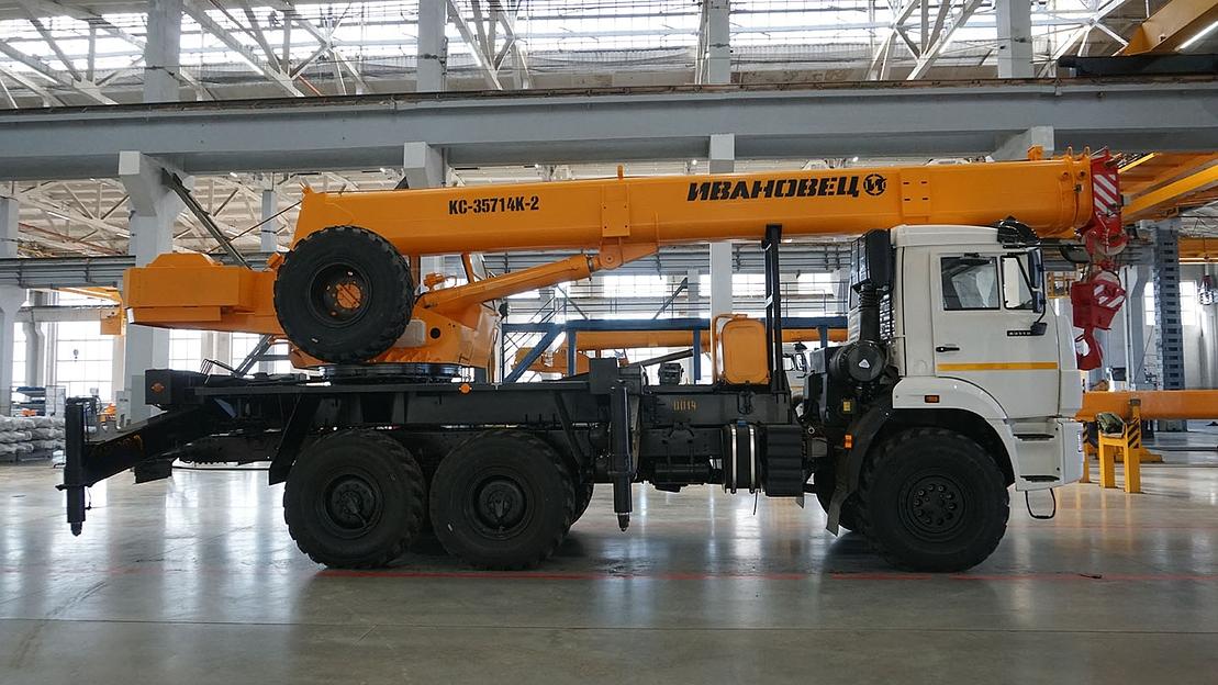 Автомобильный кран КС-35714К-2 Ивановец фото 8