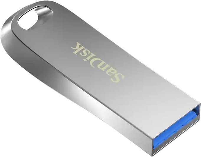 Флеш Диск Sandisk 64Gb Ultra Luxe SDCZ74-064G-G46 USB3.0 серебристый фото 2