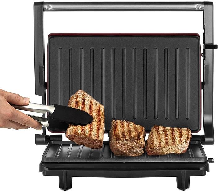 Сэндвичница Kitfort КТ-3639 750Вт красный/черный фото 3