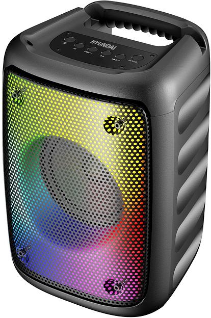 Колонка порт. Hyundai H-PS1006 черный 30W 1.0 BT 10м 1500mAh фото 3