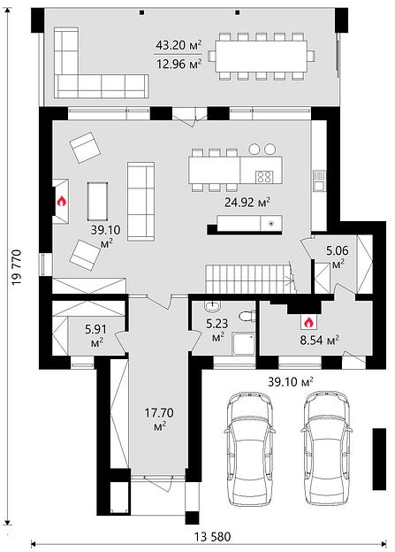 Проект дома KDR – 100 фото 4