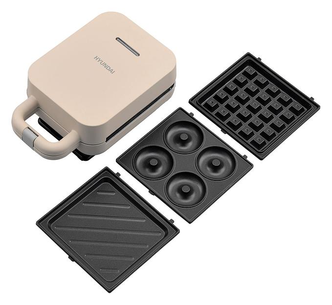 Мультипекарь Hyundai HYSM-1303 600Вт коричневый фото 3