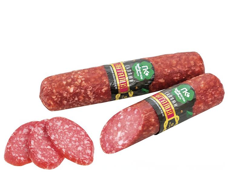 Салями «Анталия» 0,2 кг вак/уп курица, опт  фото 1