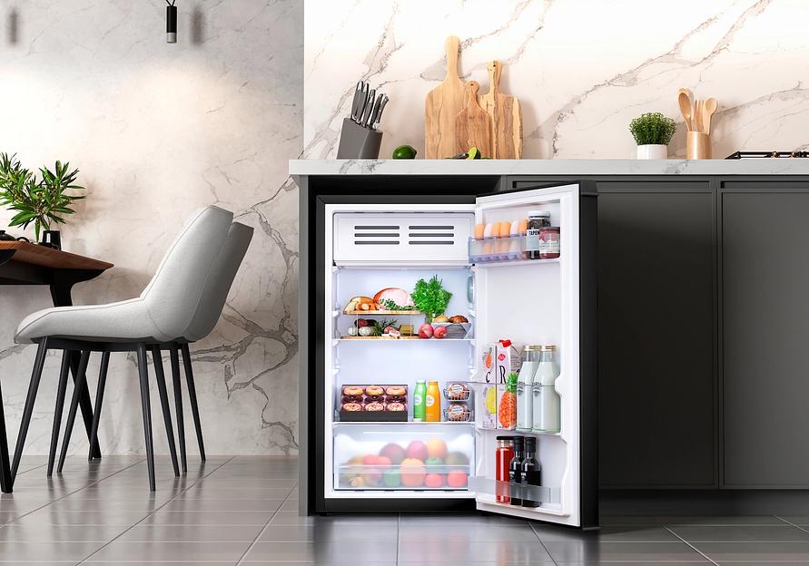 Холодильник Lex LSD100BL 1-нокамерн. черный фото 5