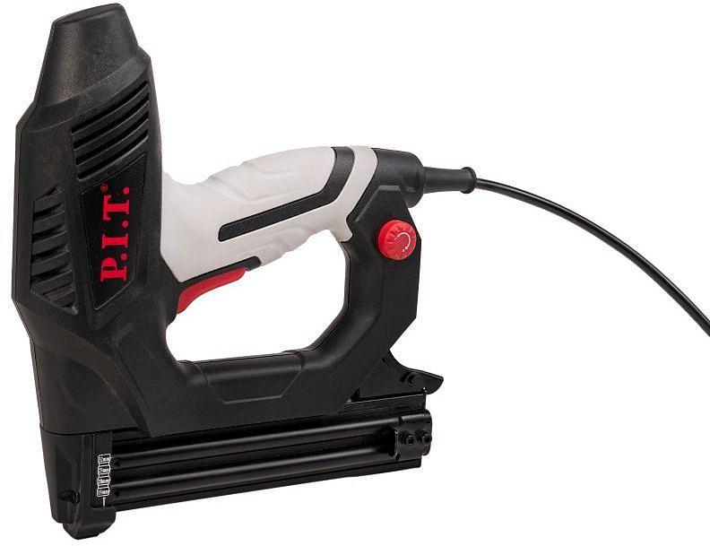 Степлер электрический P.I.T. PST6001-C скобы тип 18Ga: 15-25мм гвозди тип 18Ga: 15-32мм фото 1