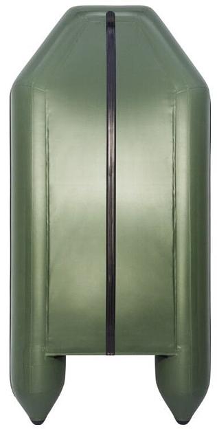 Лодка Аква 2800 слань книжка, киль, 2800*1320*360 мм., цвет: зеленый фото 2