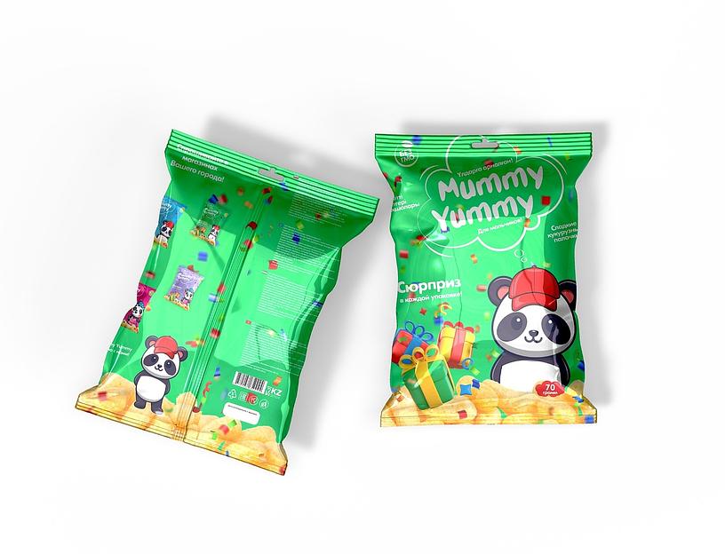 Кукурузные палочки «Mummy Yummy», для мальчиков, м/у 70 гр фото 1