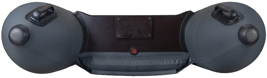 Лодка Барс 3600 НДНД, габариты: 3600*1540*420 мм., цвет: графит-черный фото 6