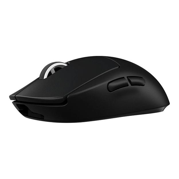 Мышь игровая Logitech PRO X Superlight Black черная, беспроводная Lightspeed, cенсор Hero 25K 100-25600dpi, 6 кнопок, облегченная 63гр, USB кабель 1,8м, под обе руки фото 3