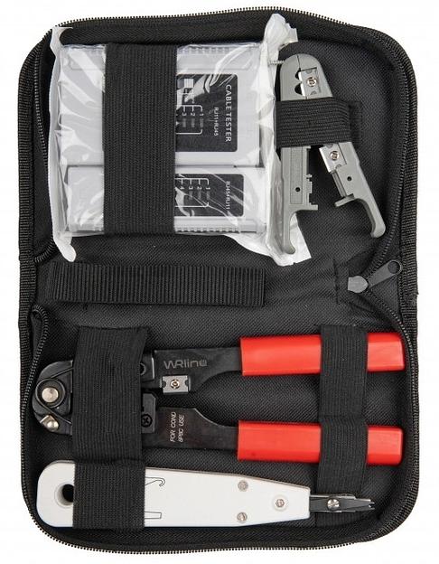 Набор инструментов WRline WR-CK210C для RJ-45 (упак:1шт) фото 1