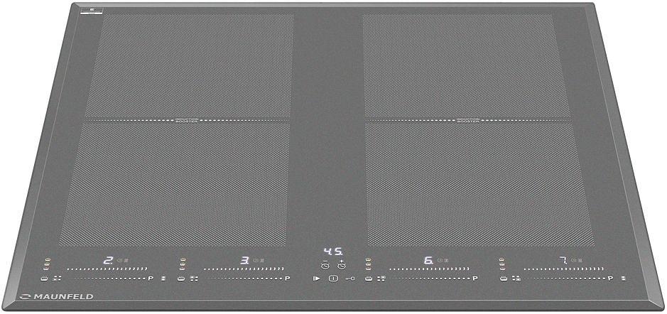 Индукционная варочная поверхность Maunfeld CVI594SF2LGR серый фото 2