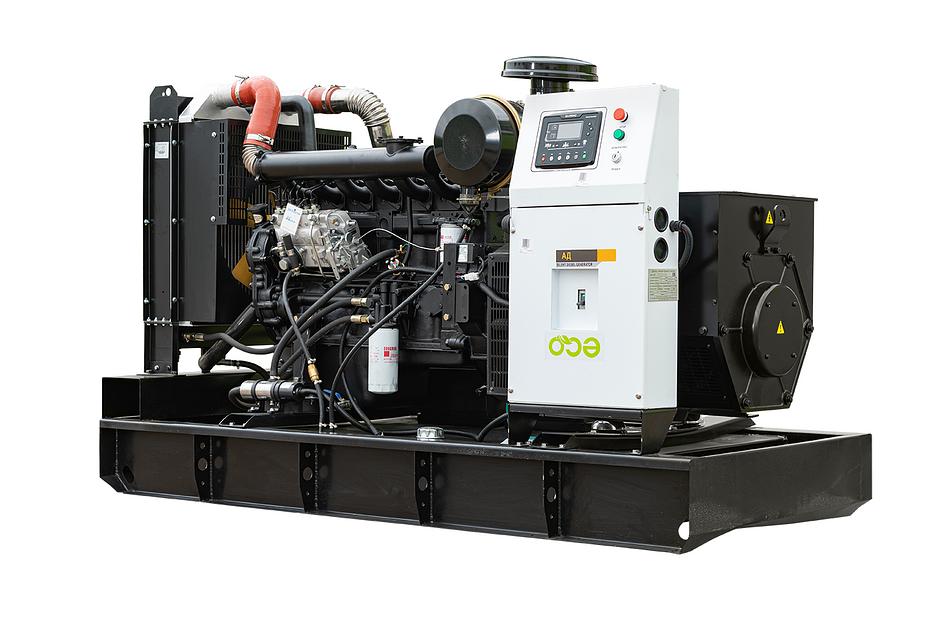 Дизельный генератор Ecopower АД150-T400ECO открытого типа ОПТ фото 2