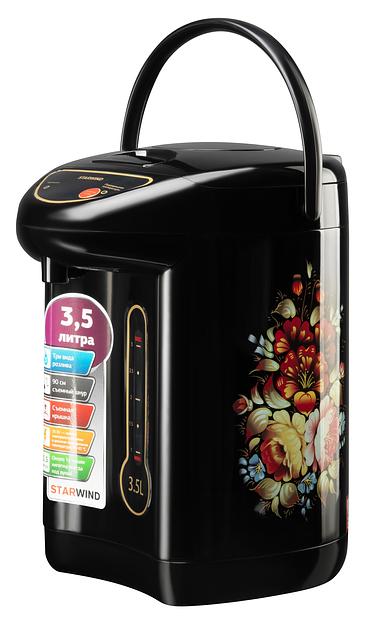 Термопот Starwind STP1830 3.5л. 750Вт черный фото 2
