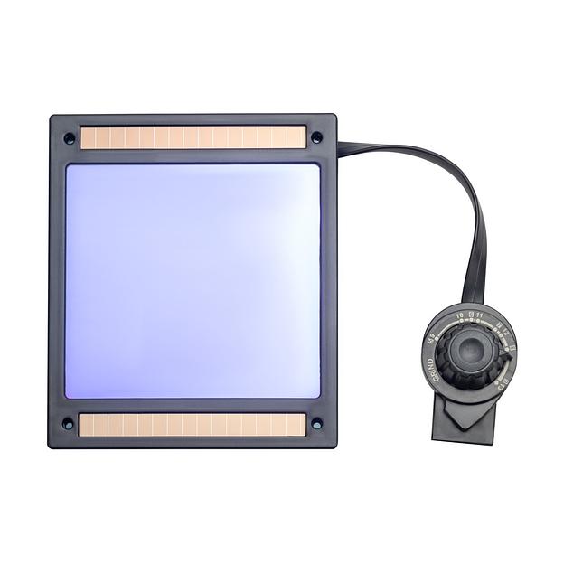 Светофильтр автоматический маски сварщика 9700V (Gefest Серебро) Foxweld 5320 фото 2