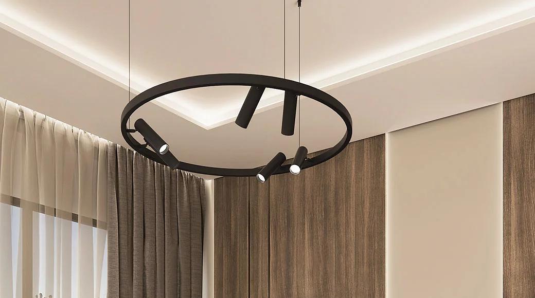 Скрытый карниз FerGipps СК 60 черный ОПТ фото 4