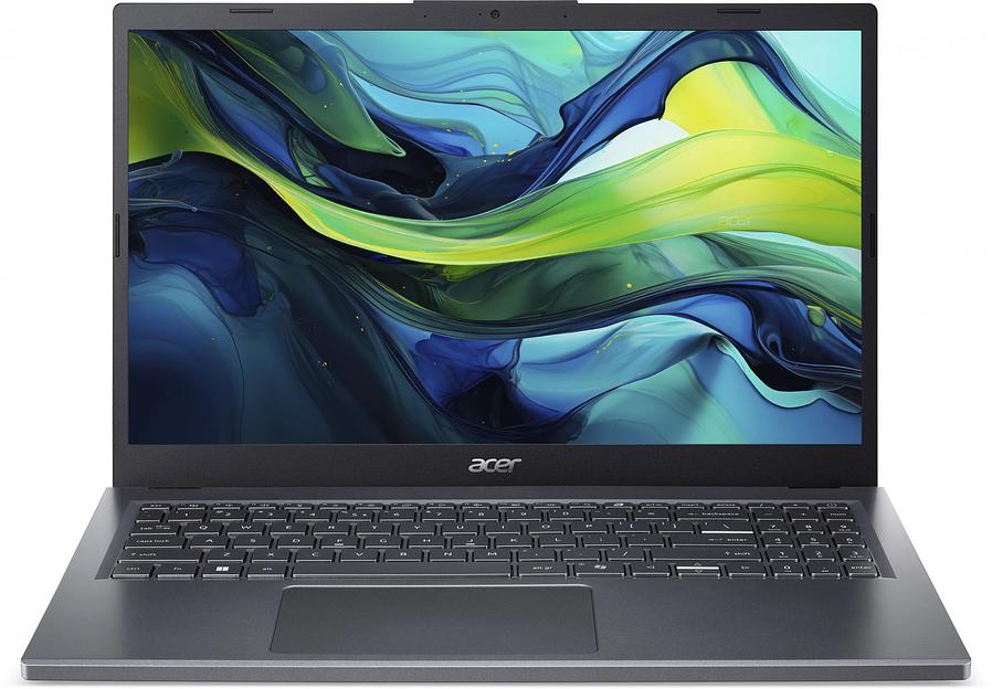 Ноутбук Acer Aspire 15 A15-51M-39F7 Core 3 100U 8Gb SSD512Gb Intel Graphics 15.6" IPS FHD (1920x1080) noOS metall WiFi BT Cam (NX.KXRCD.002) фото 1