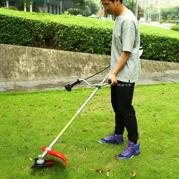 Триммер бензиновый Deko DKTR43 1250Вт 1.7л.с. неразбор.штан. реж.эл.:леска/нож фото 3