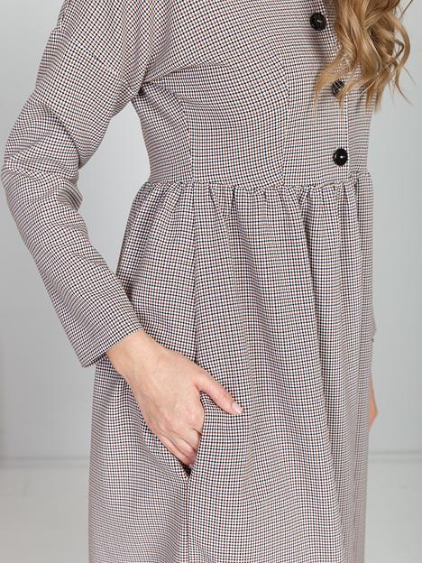 Платье женское с пуговками «WE ARE FAMILY» АРК006-2021-074 опт фото 3