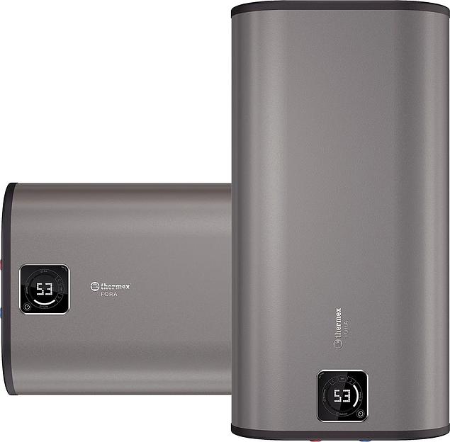 Водонагреватель Thermex Fora 50 2кВт 50л электрический настенный/серый фото 2
