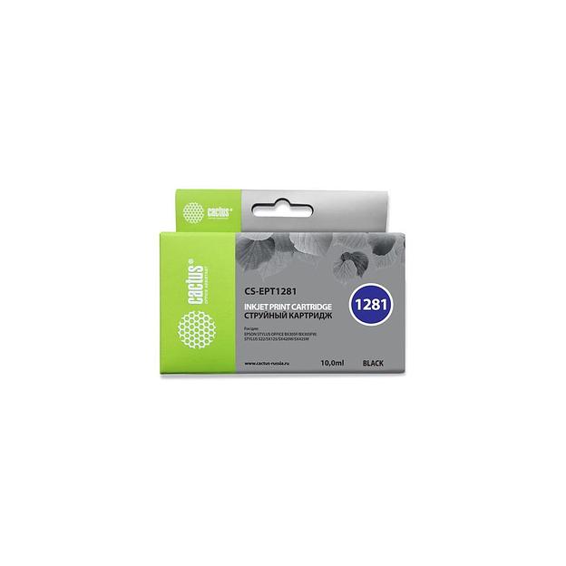 Картридж Cactus CS-EPT1281, T1281, черный / CS-EPT1281 фото 1