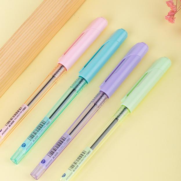 Набор шариковых ручек Deli EQ03032 Arrow 0.7мм 4цв. ассорти синие чернила (4шт) фото 10