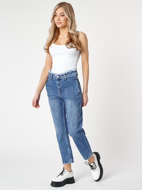 Джинсы прямые BOLD WOMAN 816-1S фото 3