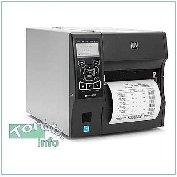 Zebra ZT420 (300 dpi, UHF RFID) Принтер штрих-кода.  фото 1
