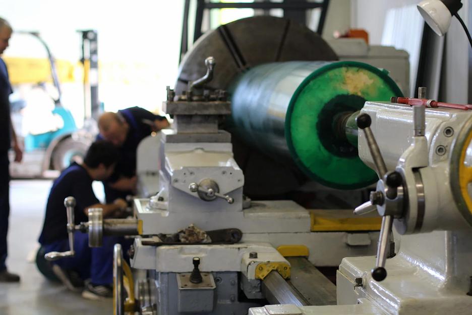 Покрытие (гуммирование) валов полиуретаном фото 5