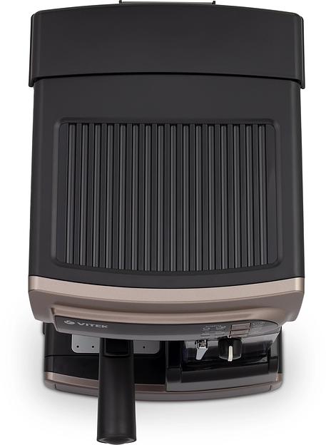 Кофеварка рожковая Vitek VT-1517 1238Вт коричневый фото 4