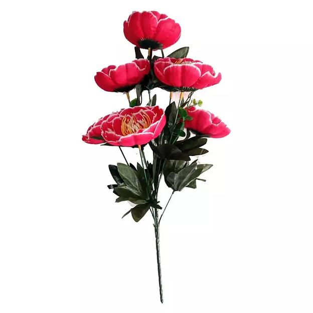 Букет пионов на 7 голов 47см 471-811 фото 2