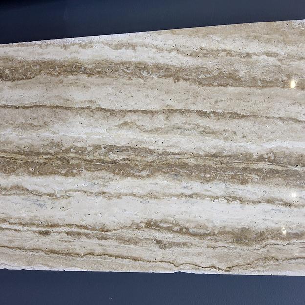 Травертин «VC светлый» 800х500х30 мм фото 2