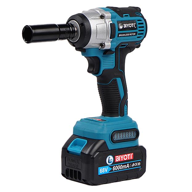 Набор BIYOTI 3 предмета (Болгарка, Гайковерт, Перфоратор) BYT-TS302 фото 5