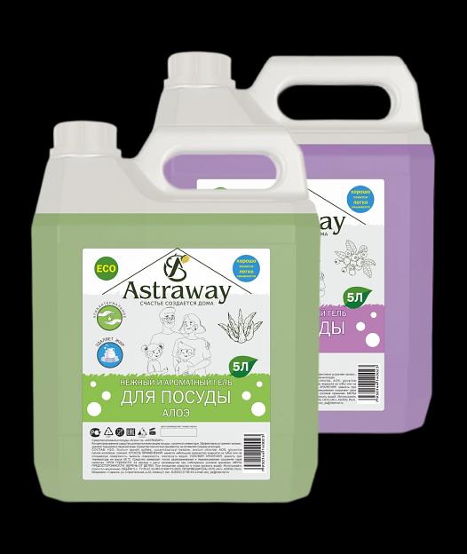 Гель для мытья посуды (алоэ) Astraway ОПТ фото 5