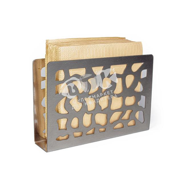 Салфетница металическая 2 149х100х35 мм фото 1