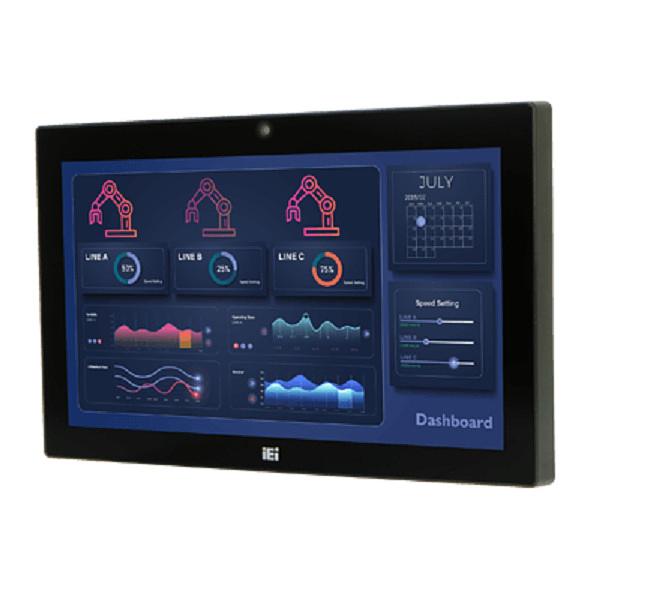 Панельный безвентиляторный компьютер AFL3-W19C-ULT5-i5/P/PC/4G, 18.5”, 250 кд/м², 1366 x768, процессор Intel® Whiskey Lake Core™ i5-8365UE (ULT), 1.6 ГГц, 4GB DDR4 2400 MГц, 1 x 2.5” SATA 3Гб/с HDD, 1 x M.2 M key PCIe 3.0 x4 (PCIe/SATA), 1 x HDMI, 1 х GbE фото 1