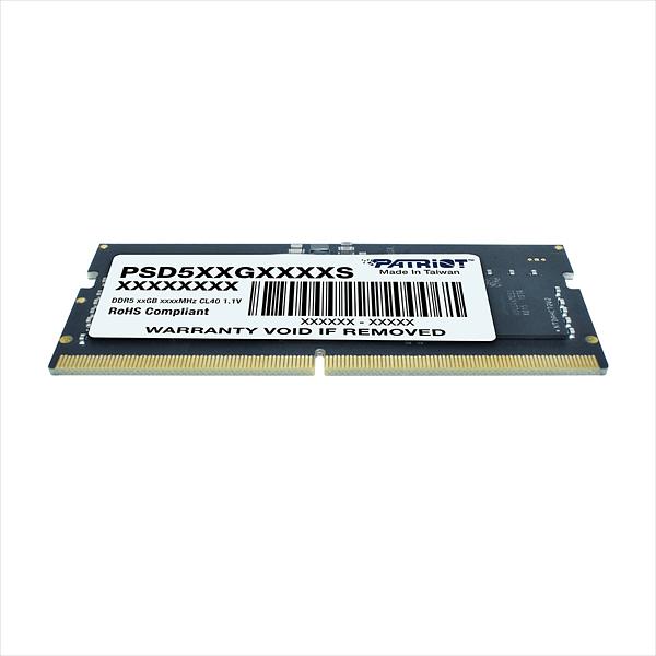 Оперативная память DIMM 16GB DDR5-5200 PSD516G520081S PATRIOT фото 5